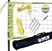 Park & Sun Sports Tournament Flex 1000: Portable Outdoor Volleyball Net System