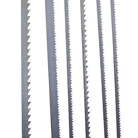 Craftsman 6-pack of 80-inch band saw blades 1/4"- 6TPI 15TPI;1/8
