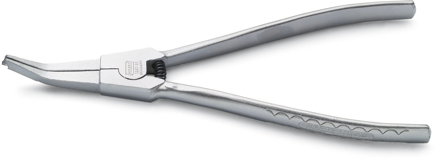 HAZET 1847-61 200 mm Circlip Pliers - Chrome-Plated