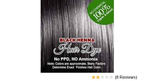 Amazon Com Black Henna Hair Color 100 Organic And Chemical