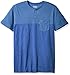 Levi's Men's Jenner 2 Speckled Snow Yarn Jersey Short Sleeve Shirt, Dutch Blue, Large