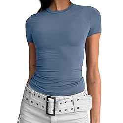 Abardsion Women's Casual Basic Going Out Crop Tops