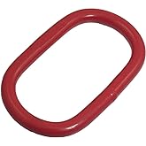 COMOK 2T 4400Lbs High Strength Oval Lashing Lifting Ring Tool, Red
