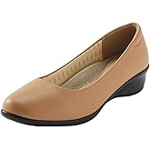 AmeriMark Cori Flat: Women's Slip-Ons - Comfortable, Arch Support, Flexible Sole, Casual or Dressy Shoes - Versatile for Any Occasion
