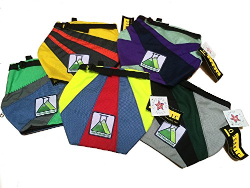 FrictionLabs Bouldering Chalk Bucket Stand Bag with Zip Storage | One-of-a-Kind & Hand-Sewn with Limited-Edition Colors