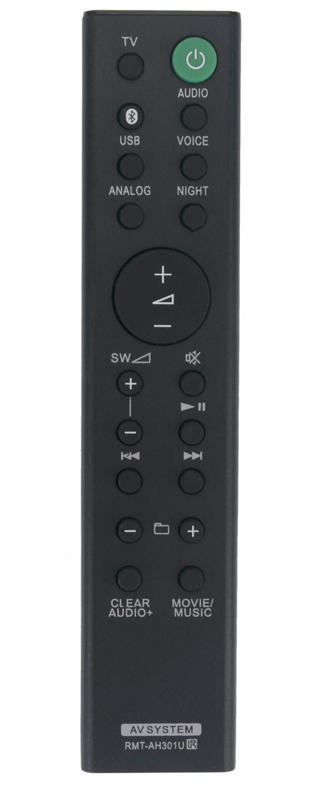 ALLIMITY RMT-AH301U Remote Control Replace for Sony AV System HT-MT300 HT-MT301