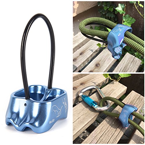 ATC Belay Device Descender Rappelling Winding Resistant Rock Climbing Equipment