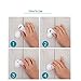 KiddiLife – Child Safety Cabinet / Cupboard Lock (4 Pack) – Quick and Easy To Install With Strong 3M Adhesive – No Tools, Drilling Required – Universal Child / Baby Proofing Latch