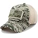 THE HAT DEPOT Low Profile Tactical Operator With USA Flag Patch Buckle Cotton Cap (USA- Digi Camo)