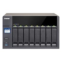 Qnap High-Performance 8-Bay NAS with 2x10GbE (SFP+) Network, Hardware Encryption TS-831X-8G-US