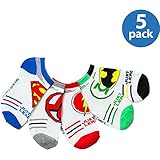 Superman, Batman, and Justice League Ankle Socks