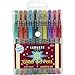 Sargent Art 10 Count Assorted Color Glitter Gel, Non-toxic, Magical Ink Pens, Art Marker Pens For Drawing, Journaling, Doodling, Adult Colouring Books
