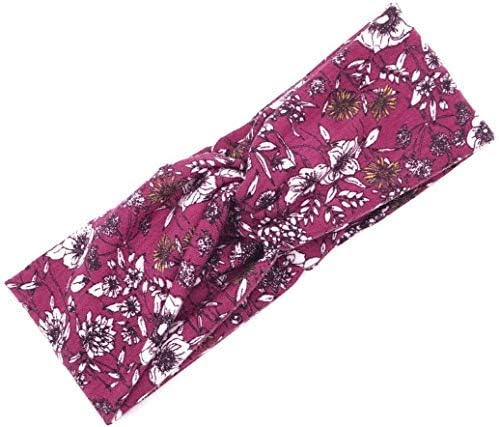 KAVYA Wide Headbands for Women's Hair Headband Soft Head Bands Adult Women Hairband Turban Flower Cotton Head band Everyday Yoga Sport Fitness - Image 5