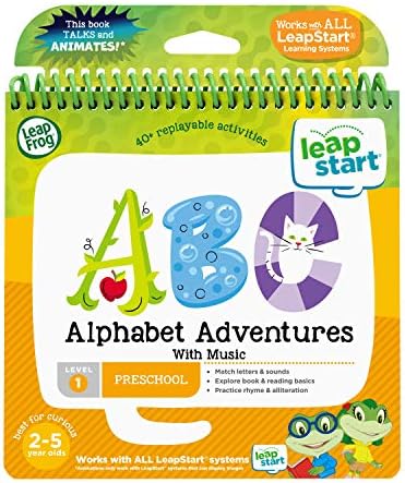 Leapfrog Leapstart Preschool Activity Book Alphabet Adventures And Music