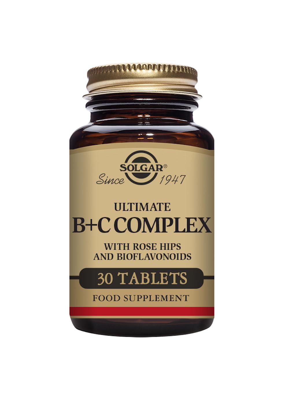 Solgar Ultimate B Plus C Complex Tablets - Pack of 30