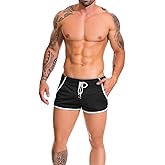 Men's Running Shorts Mesh Workout Bodybuilding Quick Dry