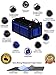 Autoark Multipurpose Car SUV Trunk Organizer,Durable Collapsible Adjustable Compartments Cargo Storage,AK-092