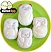 CuteZCute Animal Palz Mini Bento Sandwich Stamping Cutter & Egg Shaper