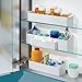 iDesign Med+ Medicine Cabinet and Vanity Organizer, 3 Compartment Storage for Vitamins, Medical Supplies, First-Aid and Makeup, 9
