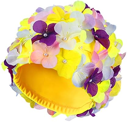 flower swim cap
