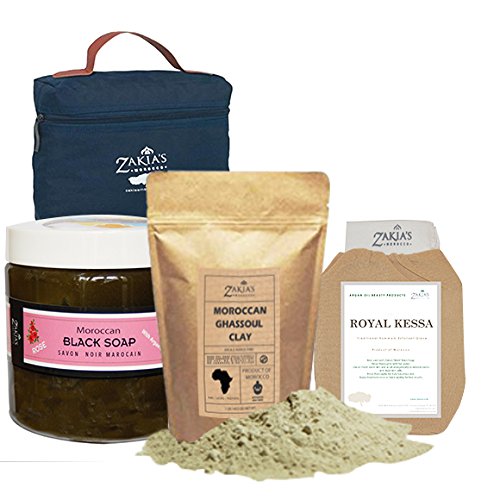 Moroccan bath & shower set - rose