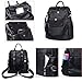 Jack&Chris Soft PU Leather Backpack Handbags for Women Satchel Shoulder Bag, WB202C