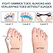 Toe Separators Gel Toes Corrector Straighteners Toe Spacers Pedicure for Yoga Bunion Hammer Toes for Women