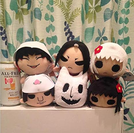 Amazon 鬼灯の冷徹 ぺったり マスコット ぬいぐるみ 全6種類 ぬいぐるみ ホビー