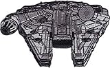 Star Wars Millenium Falcon Embroidered Patch Can Be Ironed Or Sewn On Officially Licensed