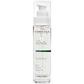 Cristina Nutrient Bio Satin Face Serum - 30 ml - Squalane, Vitamin A and Vitamin C Serum for Face for Even, Radiant Glow and Firmer Complexion - For Dry, Normal and Sensitive Skin