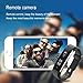 Lintelek Activity Tracker Slim Fitness Tracker Watch, Touch Screen Smart Bracelet with Anti-Lost Strap for Android Phone or iPhone