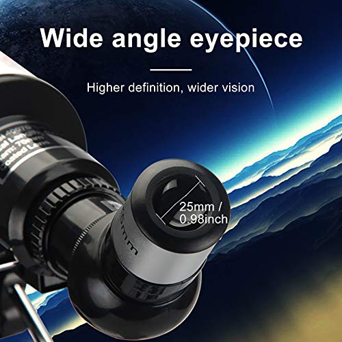 51OsnHW621L CreazyDog, Astronomy 400mm(f/5.7) Telescope for Kids & Adults 70mm Refractor with Finder Scope & Tripod to Observe Moon and Planet - Image 8