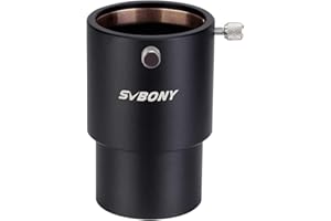 SVBONY SV158 Extension Tube 2 inch Optical Length 55mm Total Length 90mm Extension Tube for Telescope (90mm)