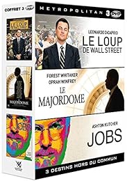 3 destins hors du commun : Le Majordome + Le Loup de Wall Street + Jobs - Pack