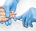 GREAT GLOVE NM50015-L-CS Nitrile Powder-Free Glove, Industrial Grade, 4.5 mil - 5 mil, Latex-Free, Textured, Nitrile Synthetic Rubber, General Purpose, Food Safe (FDA 21 CFR 170-199), Large, Blue (Pack of 1000)