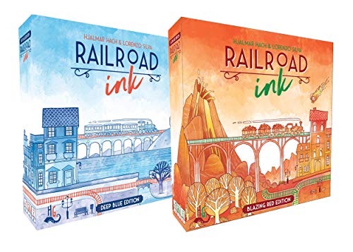 CMON RRI001 Railroad Ink: Deep Blue Edition