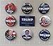 Donald Trump Set of 9 Best Seller Campaign Buttons - Buttons measure 2.25