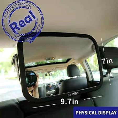 Funbliss Auto Pour Bebe Siege Arriere Miroir Arriere Face A Bebe View Miroirs