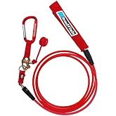 Badfish 6' Straight Re&rsquo;Leash | River Surfing Leash | Quick Release | River SUP Leash