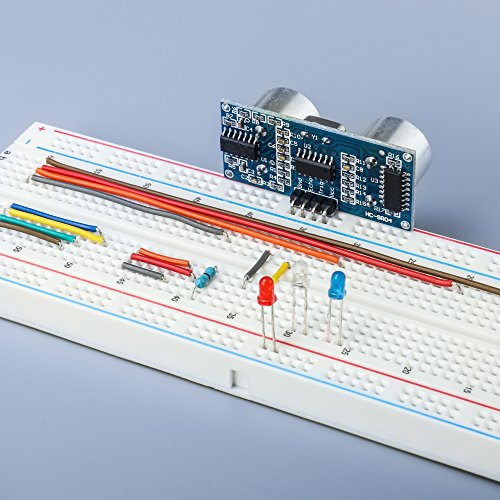DEYUE Solderless Prototype Breadboard | 1x830 tie in point Breadboard 2x400 tie in points Circuit boards 6x170 tie points Mini Modular breadboard Kit - Thumbnail 6