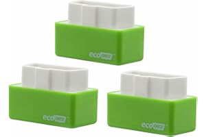 3Pcs Automobile Power Upgrade Fuel Saving, ECO-OBD2 Automotive Plug and Driver Single Plate, Automotive Energy Saver Accessor