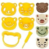 CuteZCute Animal Friends Food Deco Cutter and Stamp Kit