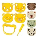 CuteZCute Animal Friends Food Deco Cutter and Stamp Kit