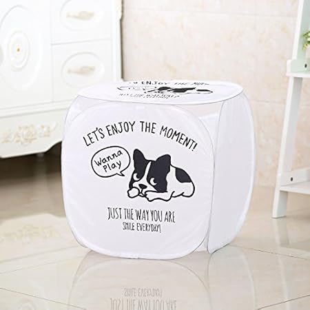 Cestos para la colada plegables 44 44cm Wicemoon Cesto de Ropa Sucia de