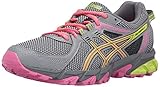 ASICS Women's Gel-Sonoma 2 Trail Runner, Aluminum/Neon Lime/Hot Pink, 9 M US