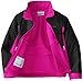 Columbia Little Girls' Benton Springs III Overlay Fleece, Groovy Pink/Black, XX-Small