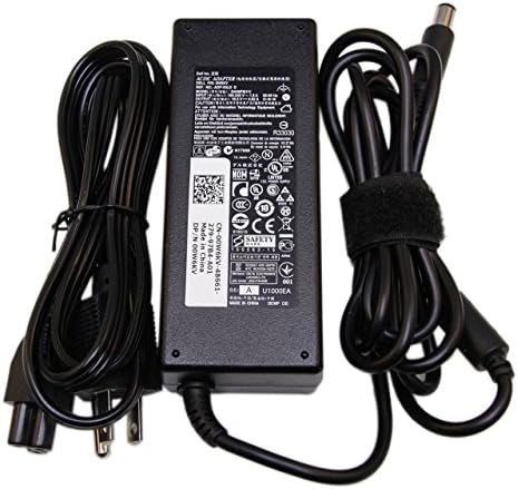 Dell Original 90W AC Adapter Laptop Charger for Dell Inspiron 1545 1555 1564 1570 1520 1521 1525 1526 Laptop Notebook Battery Charger Power Supply Cord Plug 90 Watt (Certified Refurbished)