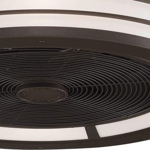 Fanimation Beckwith Fp79640b Ceiling Fan With Frosted Shade Light