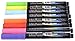 FlashingBoards Wet Liquid Chalk Marker Set (3.0 mm) in Bright Neon Colors, 8 Pk