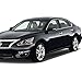 Window Visor Compatible with 2013-2018 Nissan Altima Sedan, Acrylic Unpainted Black Sun Rain Shade Guard Wind Vent Air Deflector by IKON MOTORSPORTS, 2014 2015 2016